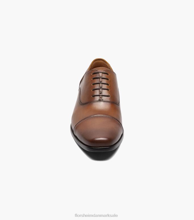 Florsheim Mænd postino 1 cap toe balmoral oxford NF0RV115 fodtøj cognac glat