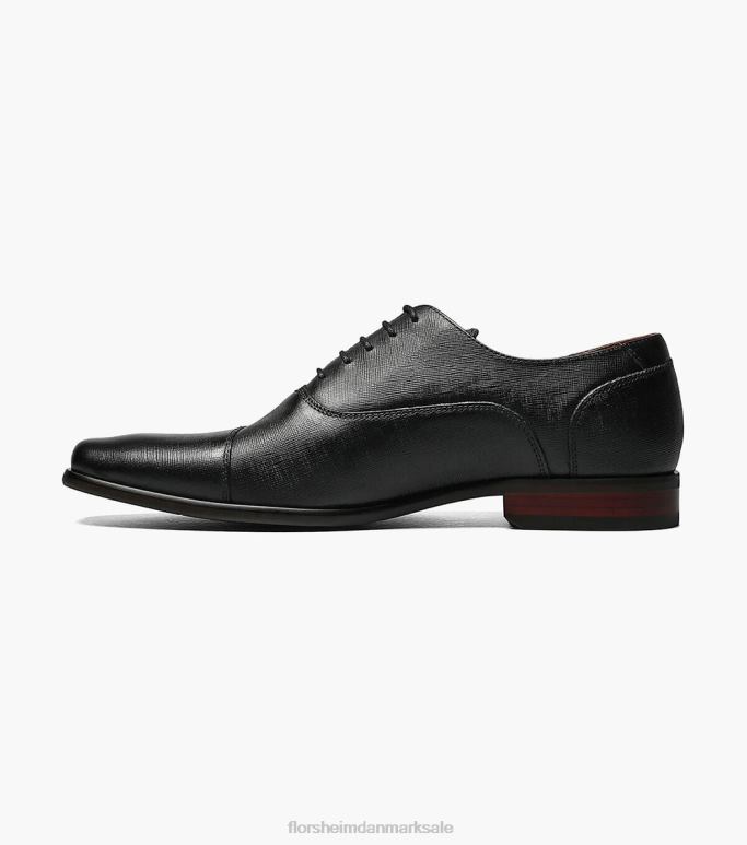 Florsheim Mænd postino 1 cap toe balmoral oxford NF0RV116 fodtøj sort