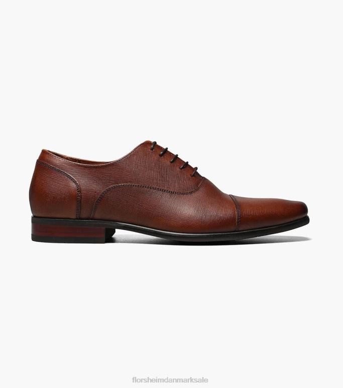 Florsheim Mænd postino 1 cap toe balmoral oxford NF0RV117 fodtøj cognac