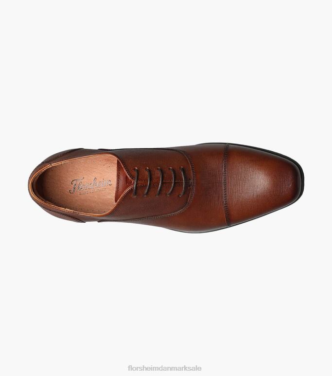 Florsheim Mænd postino 1 cap toe balmoral oxford NF0RV117 fodtøj cognac