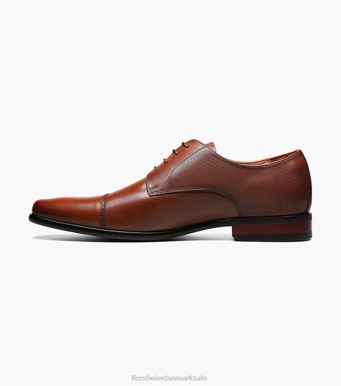 Florsheim Mænd postino 1 cap toe oxford NF0RV119 fodtøj cognac