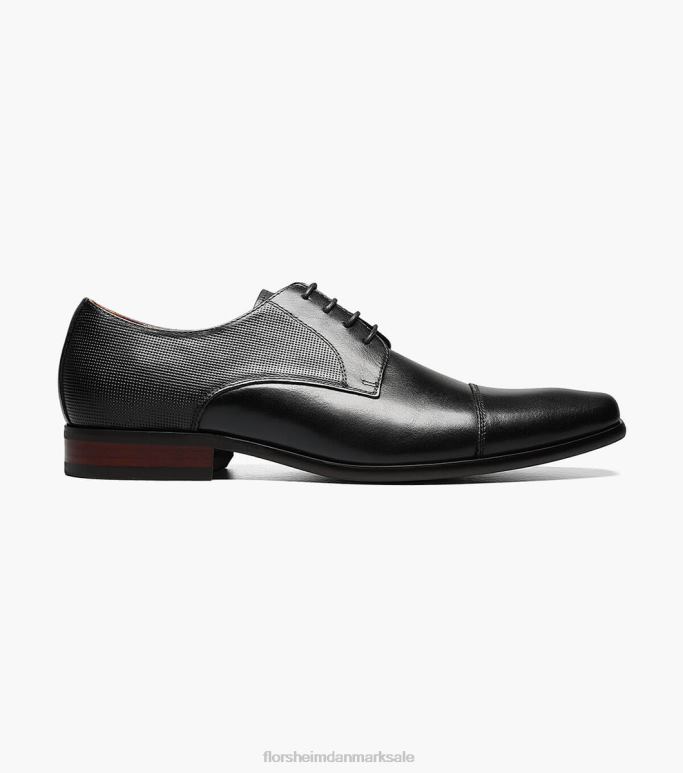Florsheim Mænd postino 1 cap toe oxford NF0RV120 fodtøj sort