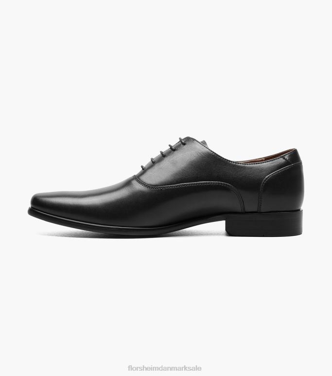 Florsheim Mænd postino 2 almindelig tå balmoral oxford NF0RV126 fodtøj sort glat