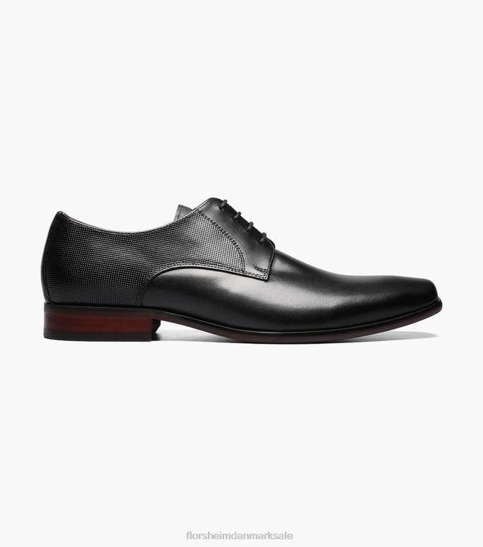 Florsheim Mænd postino 2 almindelig tå oxford NF0RV128 fodtøj sort