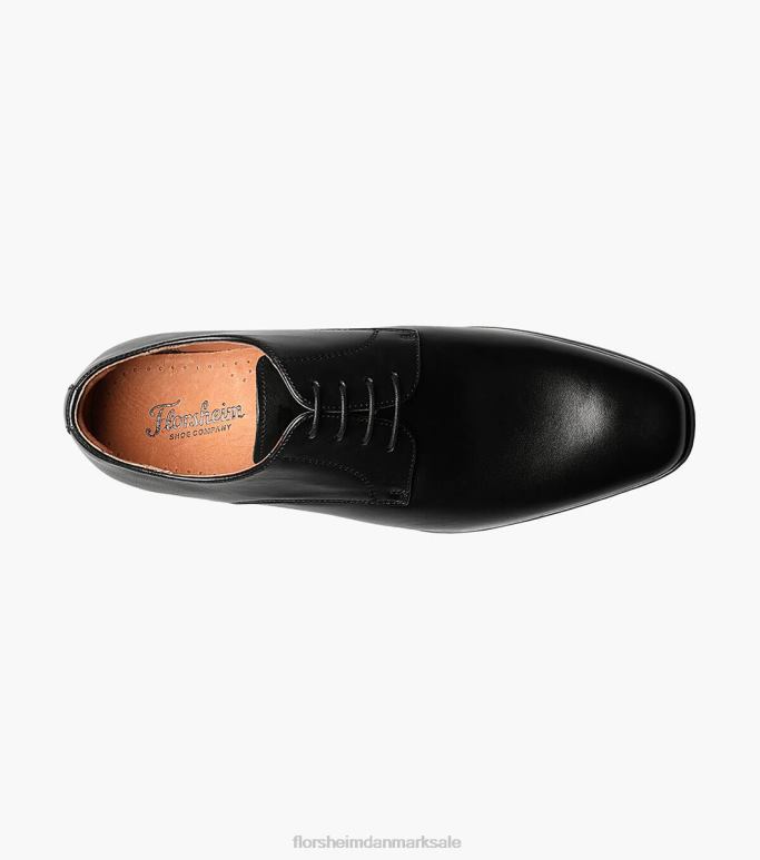 Florsheim Mænd postino 2 almindelig tå oxford NF0RV129 fodtøj sort glat