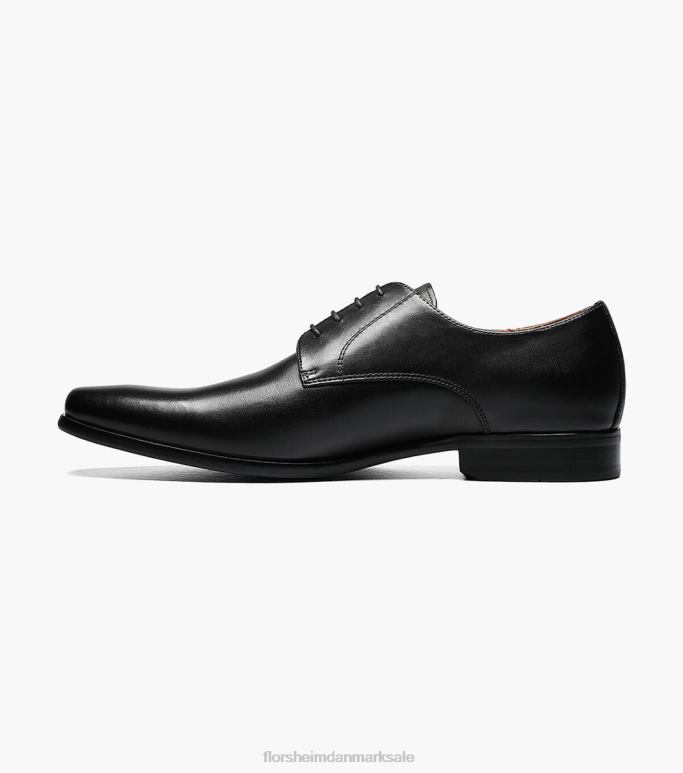 Florsheim Mænd postino 2 almindelig tå oxford NF0RV129 fodtøj sort glat