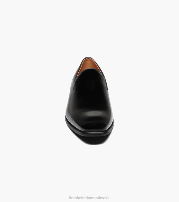 Florsheim Mænd postino 2 almindelig tå slip på NF0RV196 fodtøj sort patent