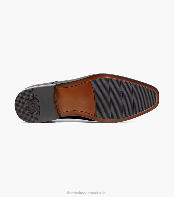 Florsheim Mænd postino 2 cykel tå oxford NF0RV194 fodtøj sort glat
