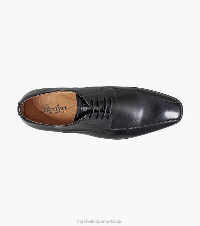 Florsheim Mænd postino 2 cykel tå oxford NF0RV194 fodtøj sort glat