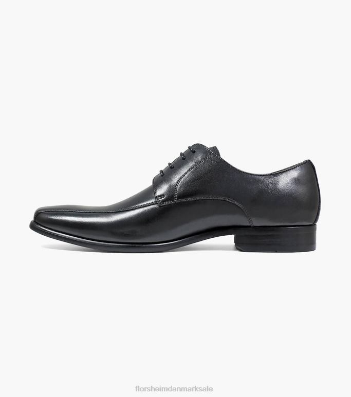 Florsheim Mænd postino 2 cykel tå oxford NF0RV194 fodtøj sort glat