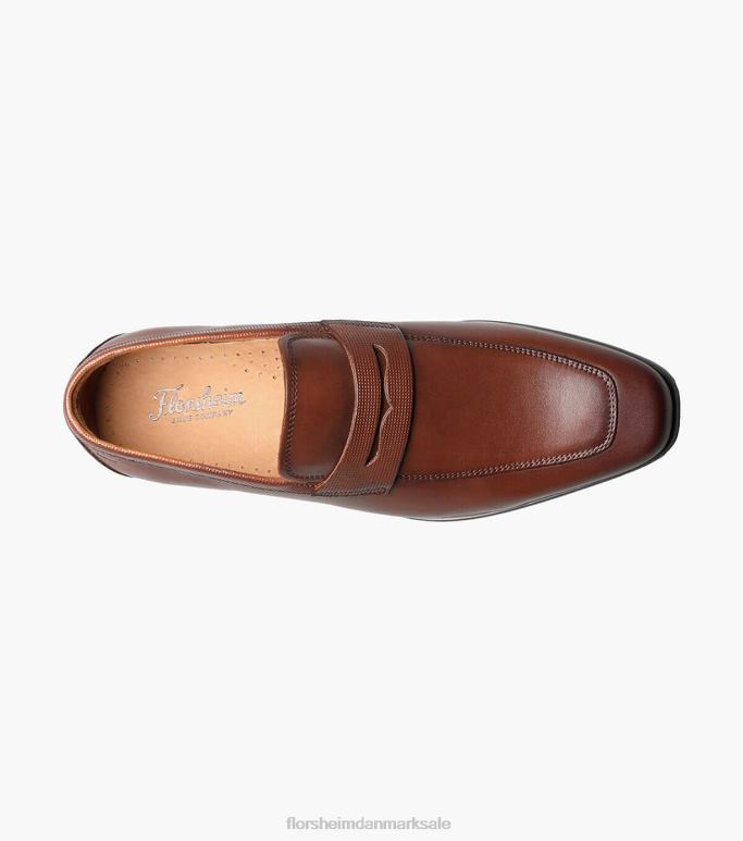 Florsheim Mænd postino 2 moc toe penny loafer NF0RV197 fodtøj cognac