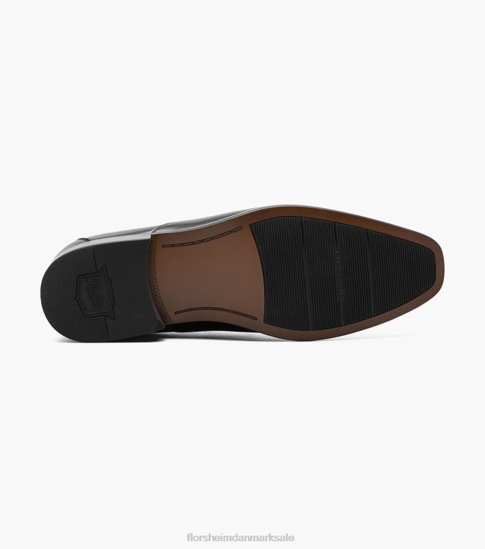 Florsheim Mænd postino 2 moc toe venetiansk slip på NF0RV122 fodtøj sort glat