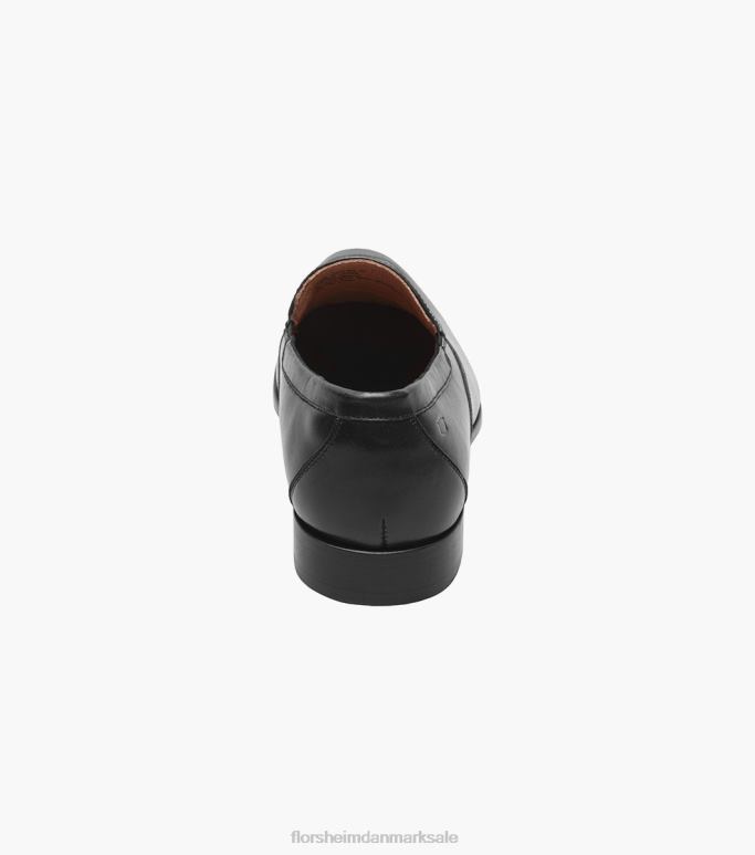 Florsheim Mænd postino 2 moc toe venetiansk slip på NF0RV122 fodtøj sort glat