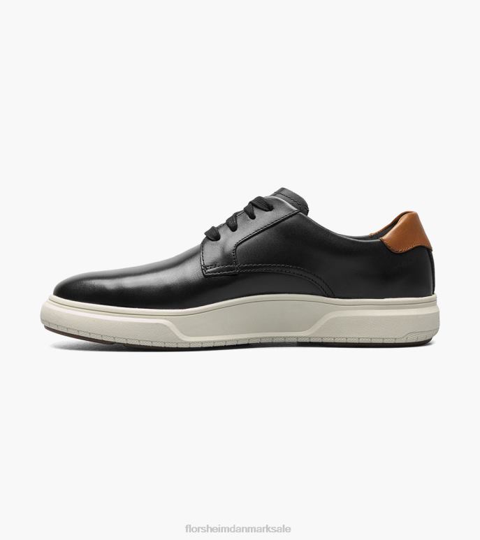 Florsheim Mænd premier arbejde stål tå almindelig tå oxford NF0RV401 fodtøj sort