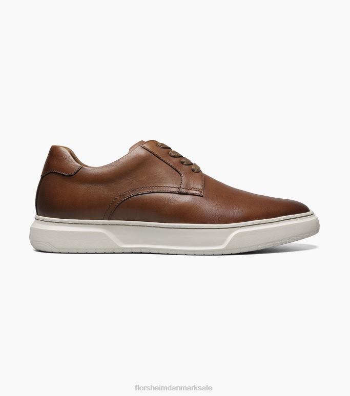 Florsheim Mænd premier sneaker med almindelig tå NF0RV231 fodtøj cognac
