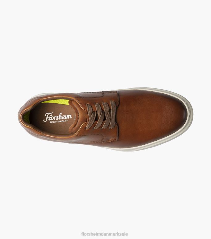 Florsheim Mænd premier sneaker med almindelig tå NF0RV231 fodtøj cognac