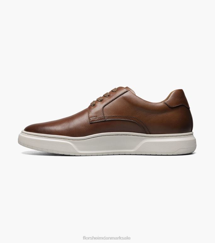 Florsheim Mænd premier sneaker med almindelig tå NF0RV231 fodtøj cognac