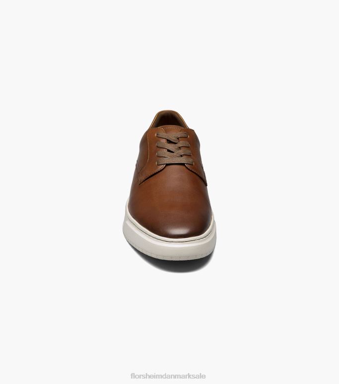 Florsheim Mænd premier sneaker med almindelig tå NF0RV231 fodtøj cognac
