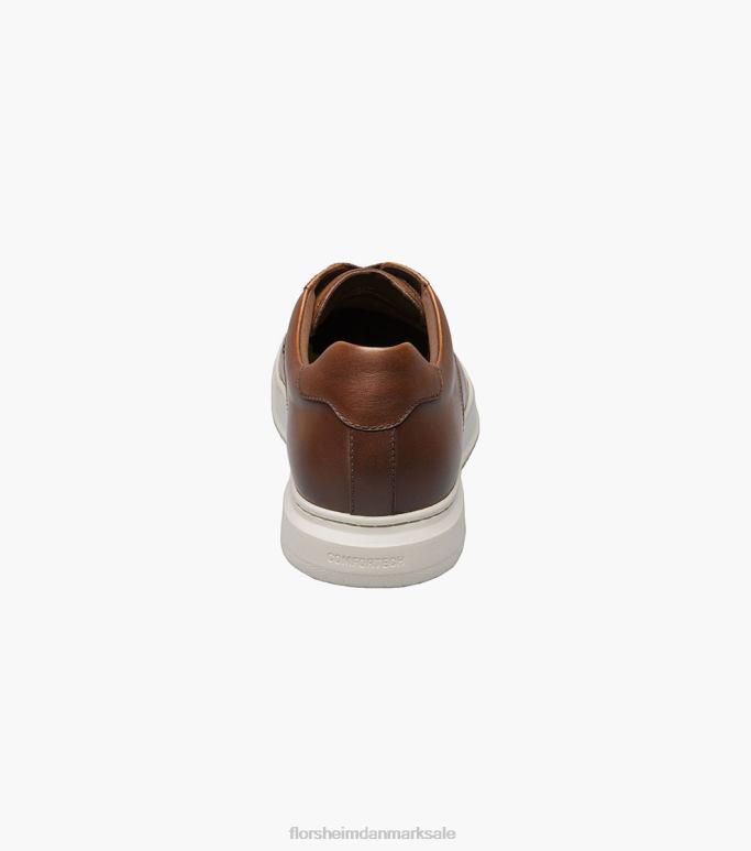 Florsheim Mænd premier sneaker med almindelig tå NF0RV231 fodtøj cognac