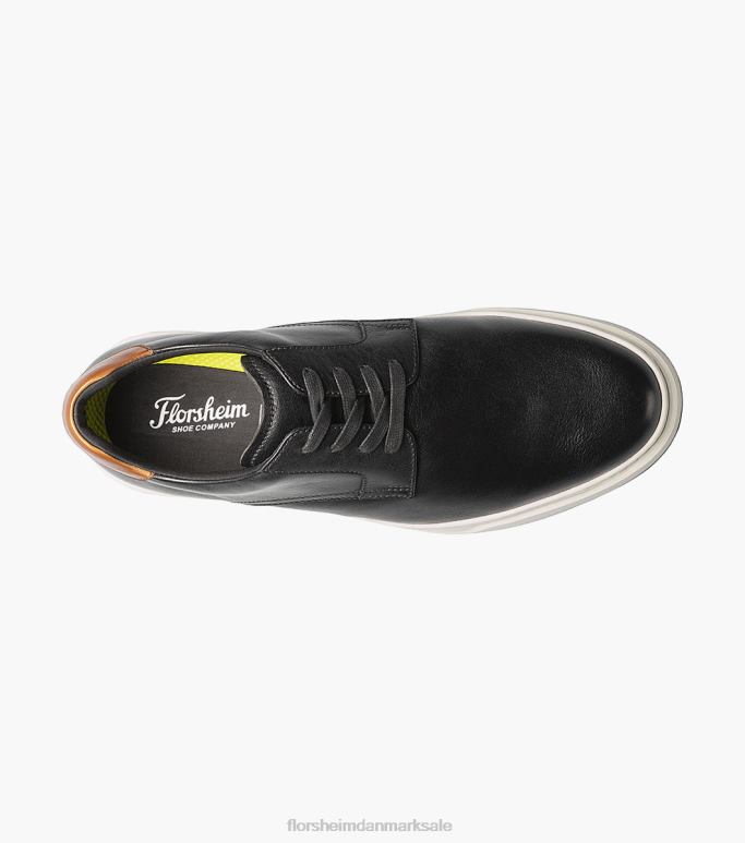 Florsheim Mænd premier sneaker med almindelig tå NF0RV232 fodtøj sort
