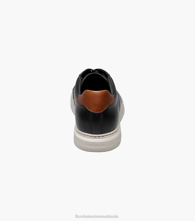 Florsheim Mænd premier sneaker med almindelig tå NF0RV232 fodtøj sort