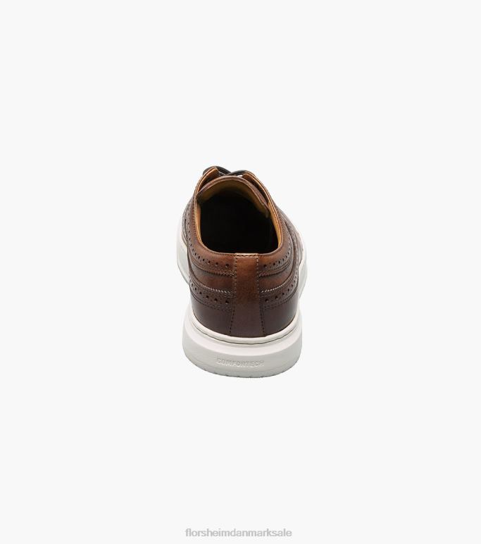 Florsheim Mænd premier sneaker med sneaker med vingespids NF0RV107 fodtøj cognac