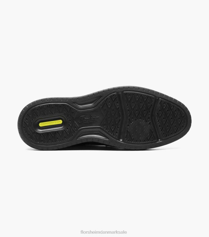 Florsheim Mænd premier sneaker med sneaker med vingespids NF0RV108 fodtøj sort patent