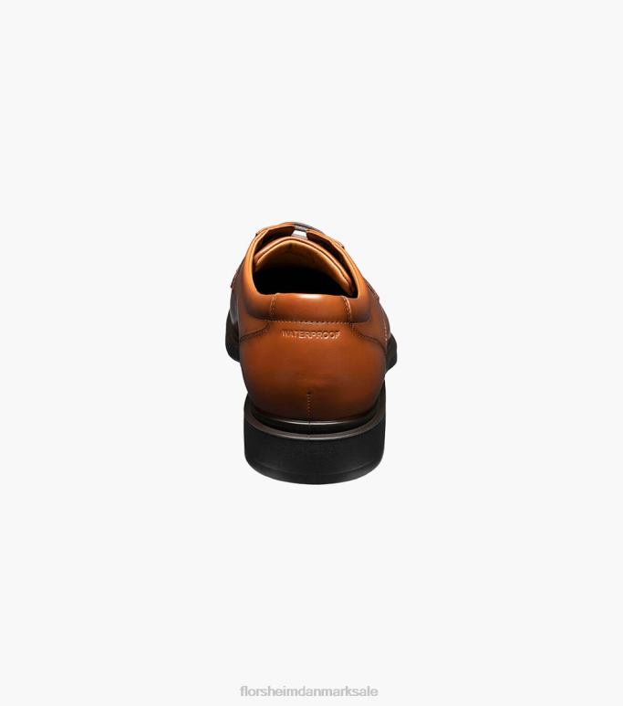 Florsheim Mænd prognose vandtæt almindelig tå oxford NF0RV192 fodtøj cognac