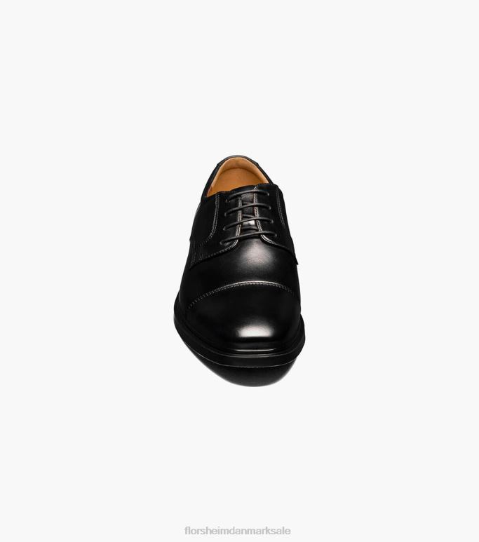 Florsheim Mænd prognose vandtæt hætte oxford NF0RV206 fodtøj sort