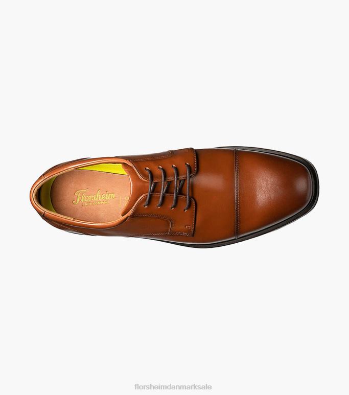Florsheim Mænd prognose vandtæt hætte oxford NF0RV207 fodtøj cognac