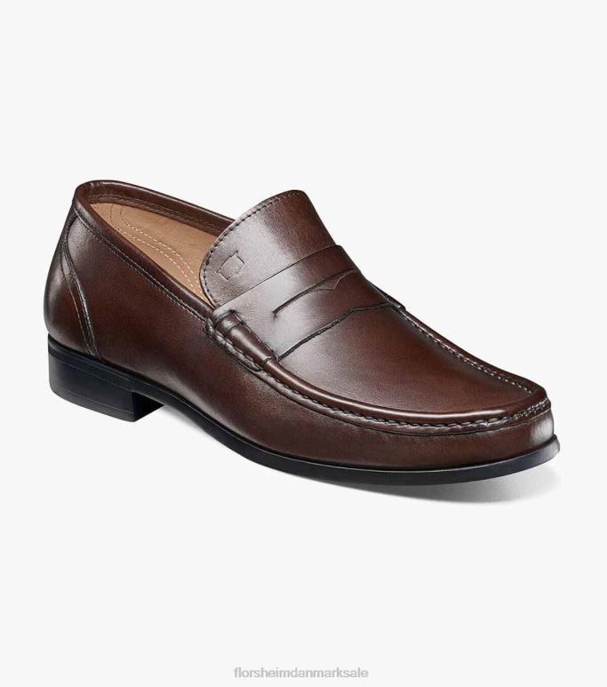 Florsheim Mænd puente moc toe penny loafer NF0RV276 fodtøj Brun