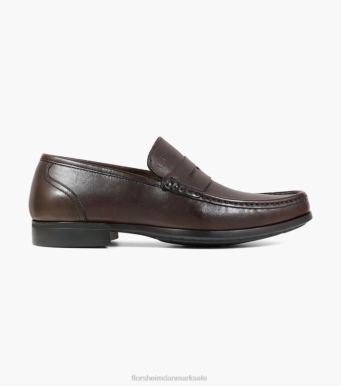 Florsheim Mænd puente moc toe penny loafer NF0RV276 fodtøj Brun