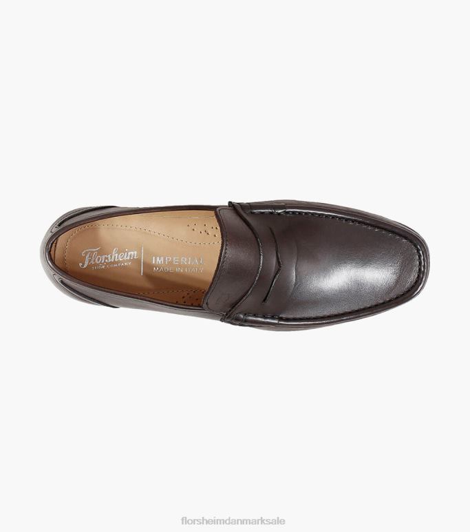 Florsheim Mænd puente moc toe penny loafer NF0RV276 fodtøj Brun