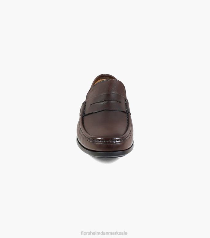 Florsheim Mænd puente moc toe penny loafer NF0RV276 fodtøj Brun