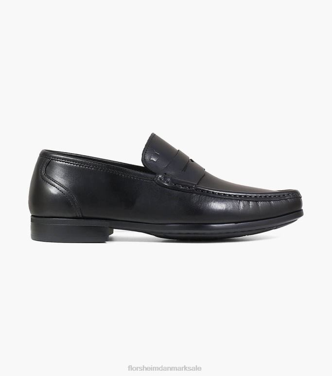 Florsheim Mænd puente moc toe penny loafer NF0RV277 fodtøj sort