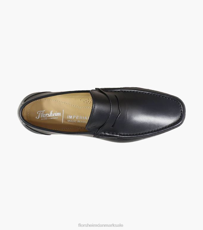 Florsheim Mænd puente moc toe penny loafer NF0RV277 fodtøj sort