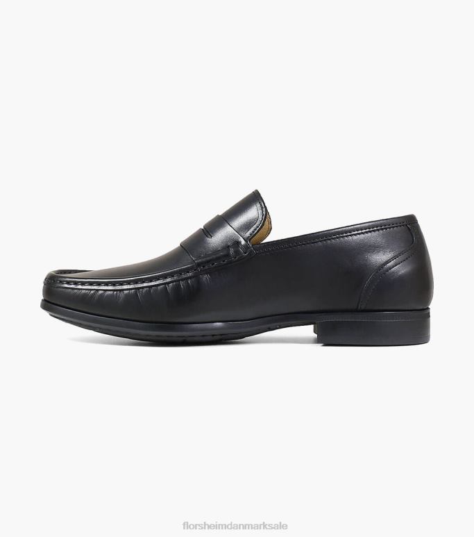 Florsheim Mænd puente moc toe penny loafer NF0RV277 fodtøj sort