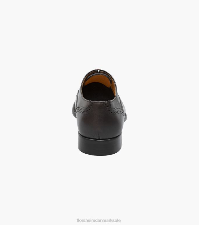 Florsheim Mænd ravel cap toe oxford NF0RV63 fodtøj mørkebrun