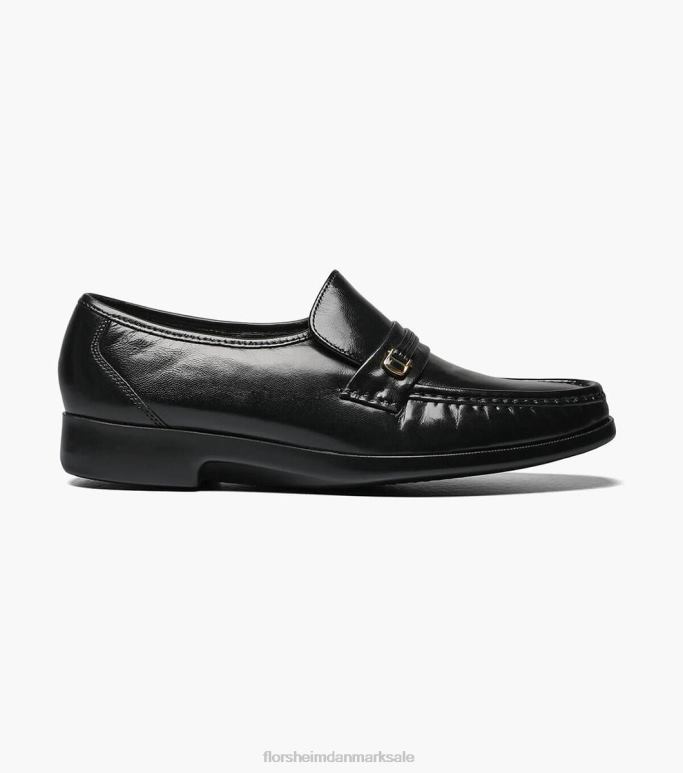 Florsheim Mænd riva moc toe bit loafer NF0RV130 fodtøj sort