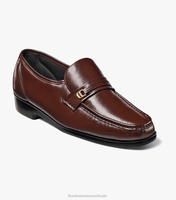 Florsheim Mænd riva moc toe bit loafer NF0RV132 fodtøj cognac