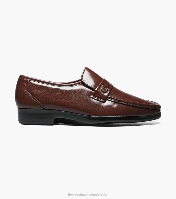 Florsheim Mænd riva moc toe bit loafer NF0RV132 fodtøj cognac