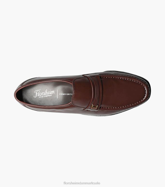 Florsheim Mænd riva moc toe bit loafer NF0RV132 fodtøj cognac