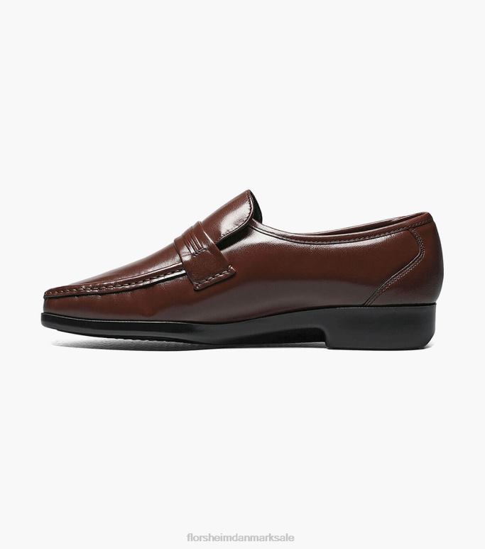 Florsheim Mænd riva moc toe bit loafer NF0RV132 fodtøj cognac