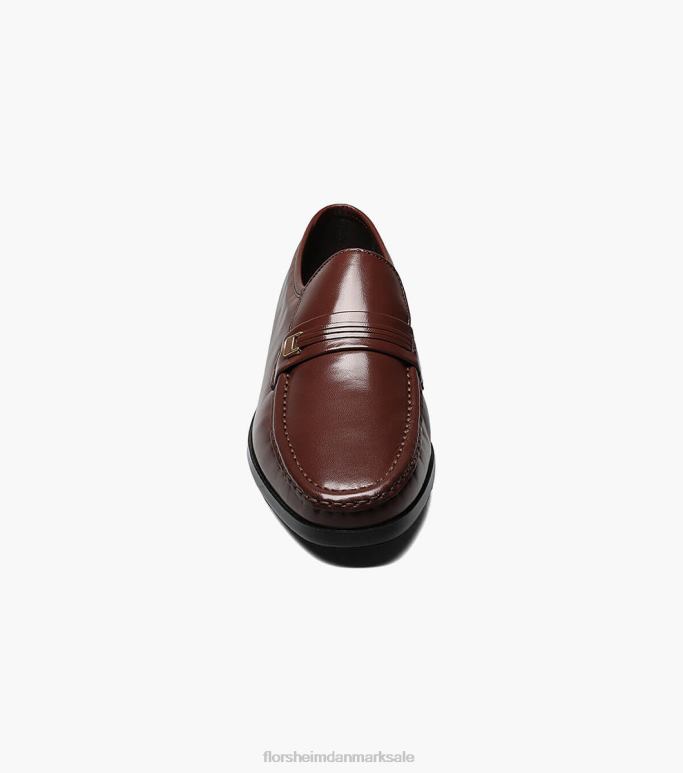 Florsheim Mænd riva moc toe bit loafer NF0RV132 fodtøj cognac