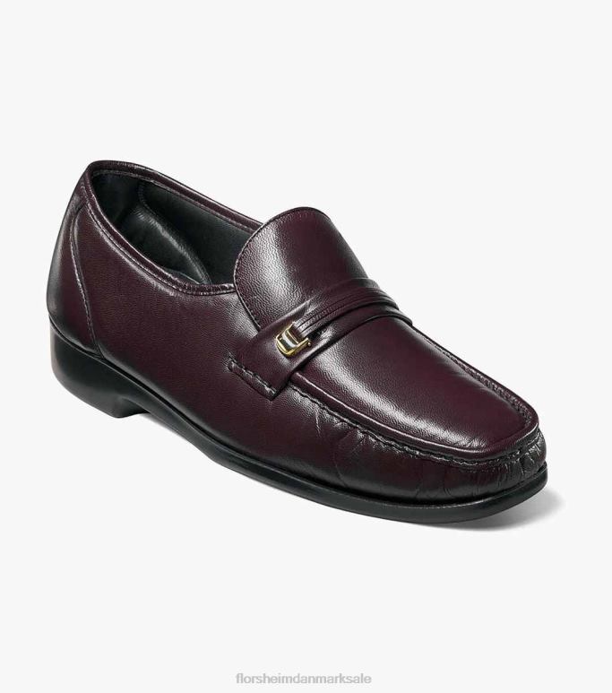 Florsheim Mænd riva moc toe bit loafer NF0RV133 fodtøj bordeaux