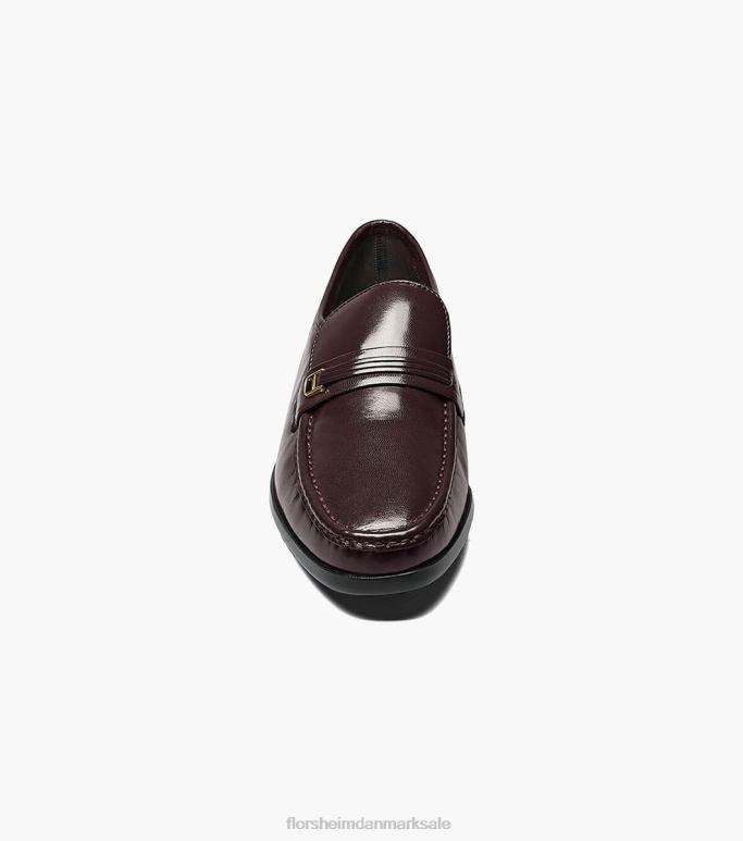 Florsheim Mænd riva moc toe bit loafer NF0RV133 fodtøj bordeaux