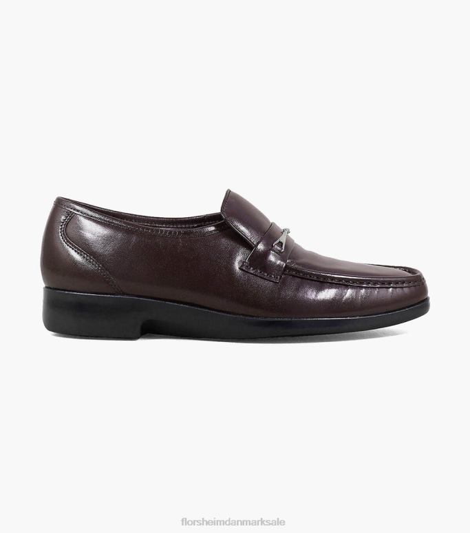 Florsheim Mænd rovito moc toe bit loafer NF0RV256 fodtøj bordeaux