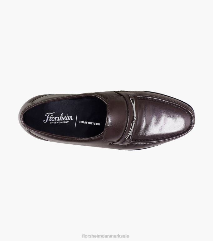 Florsheim Mænd rovito moc toe bit loafer NF0RV256 fodtøj bordeaux