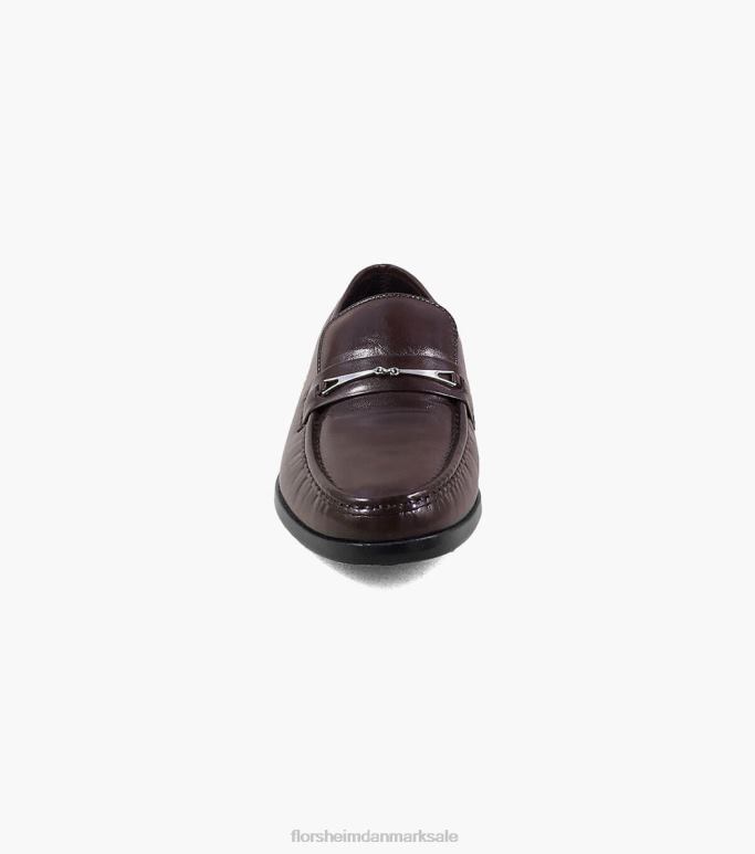 Florsheim Mænd rovito moc toe bit loafer NF0RV256 fodtøj bordeaux