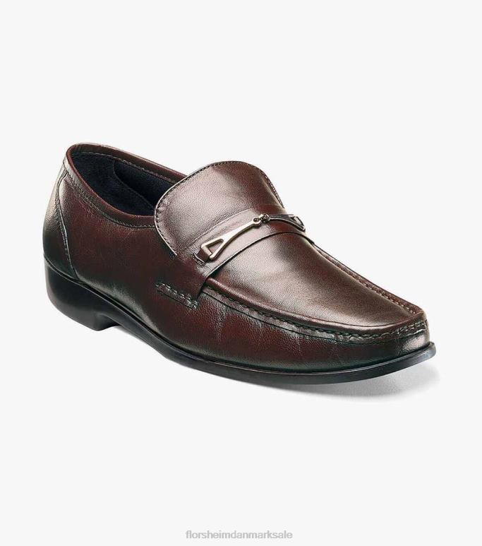 Florsheim Mænd rovito moc toe bit loafer NF0RV257 fodtøj Brun